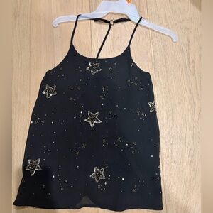 Free People Midnight Star Embellished Cami